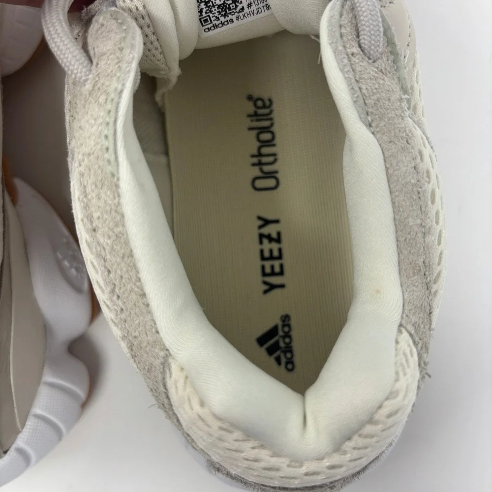 Adidas Yeezy 500 Stone Taupe Mens 10.5 Low Top Sneakers Gum Sole ID1600 NIB Read